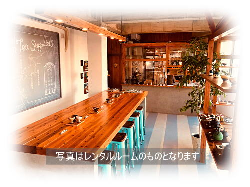 お寺cafe沖縄の店内の写真